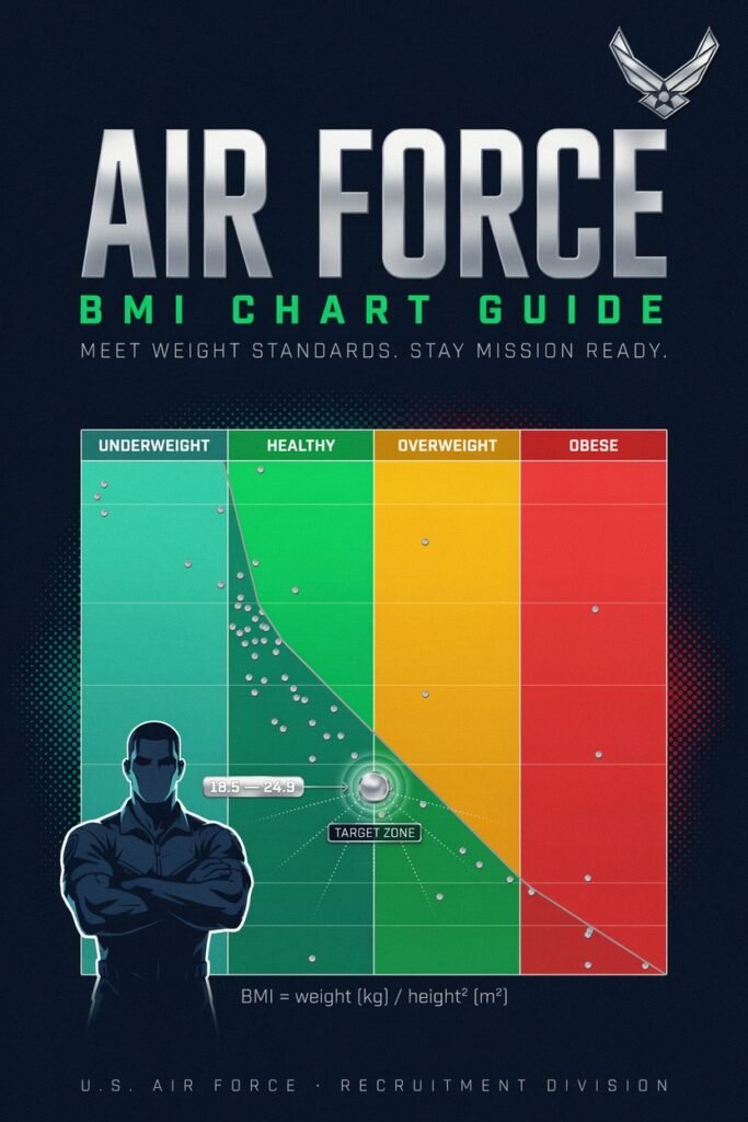 airforce bmi chart
