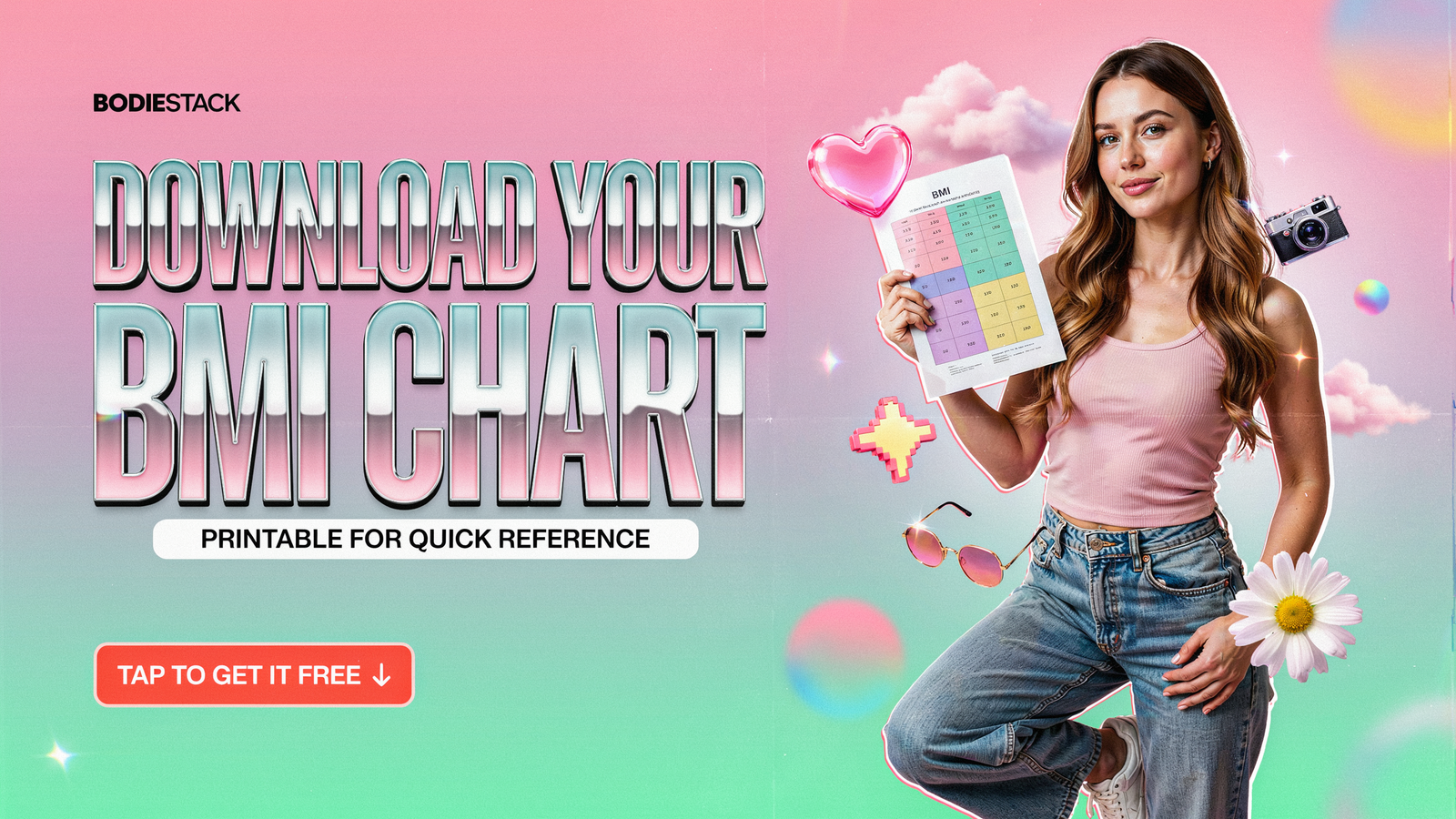 BMI Chart Printable