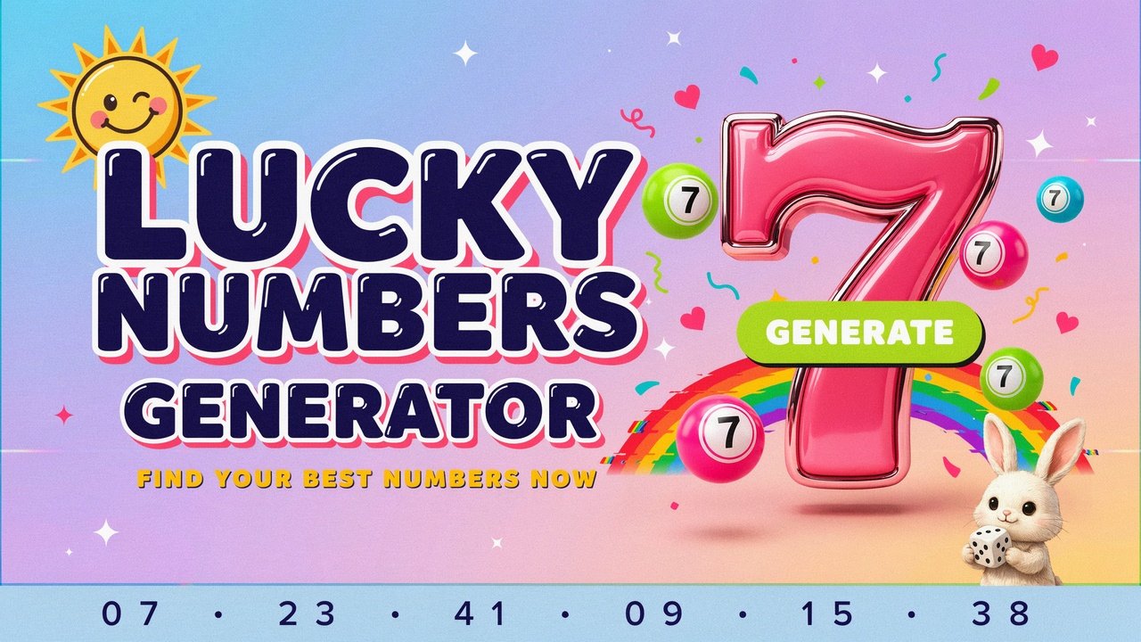 Lucky Numbers Generator to Find Your Best Numbers Now