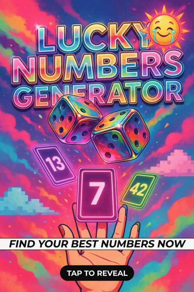 Lucky Numbers Generator to Find Your Best Numbers Now