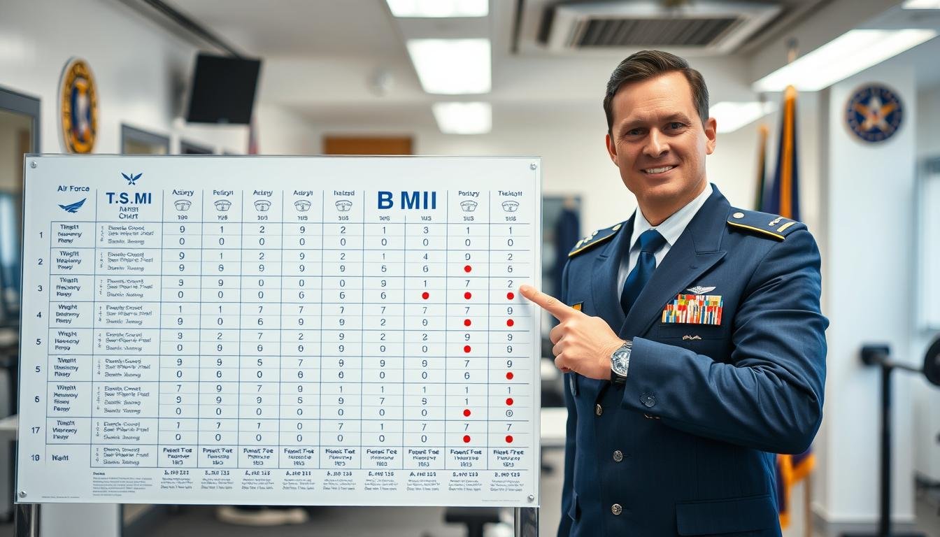 air force bmi chart