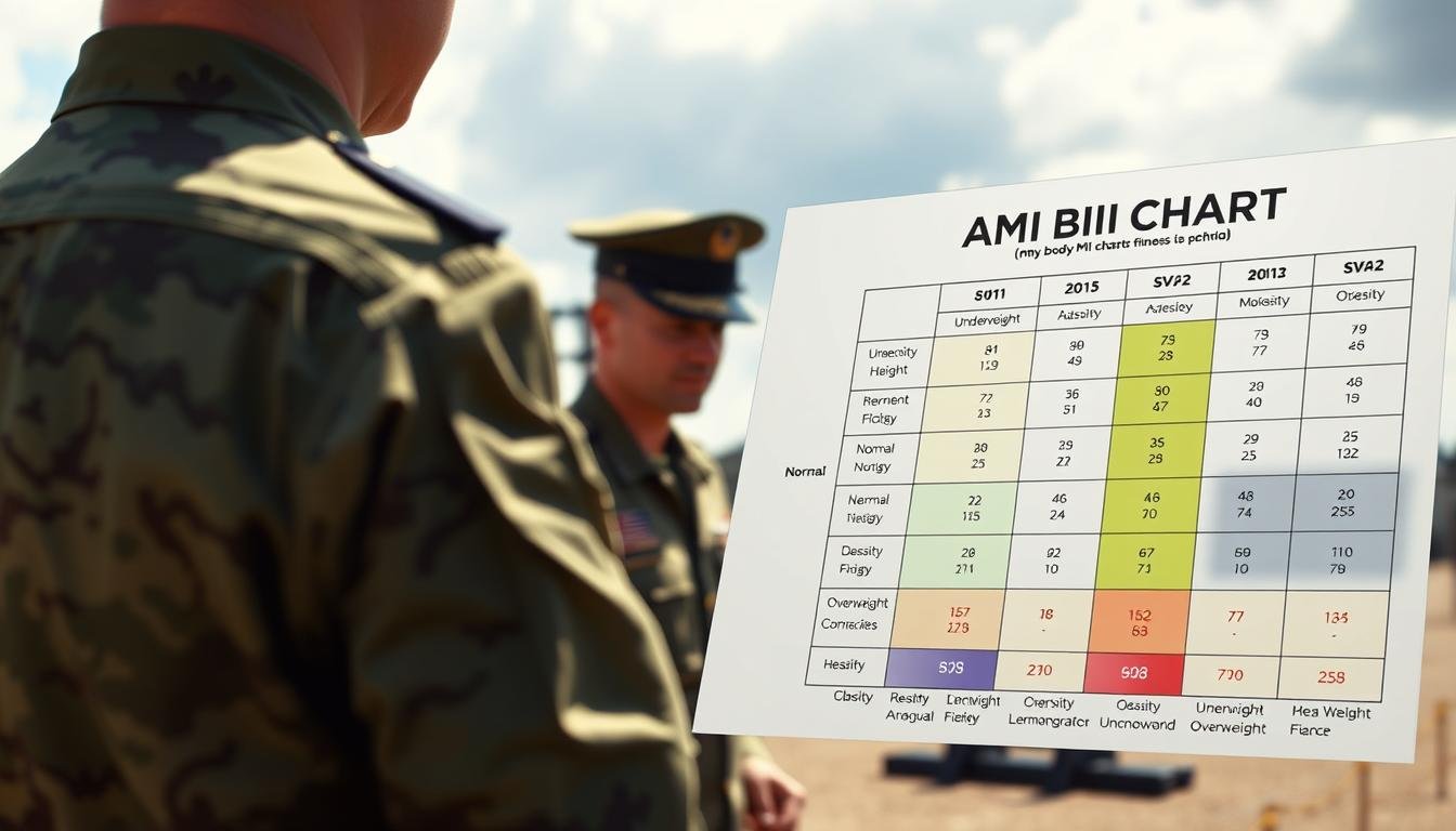 army bmi chart