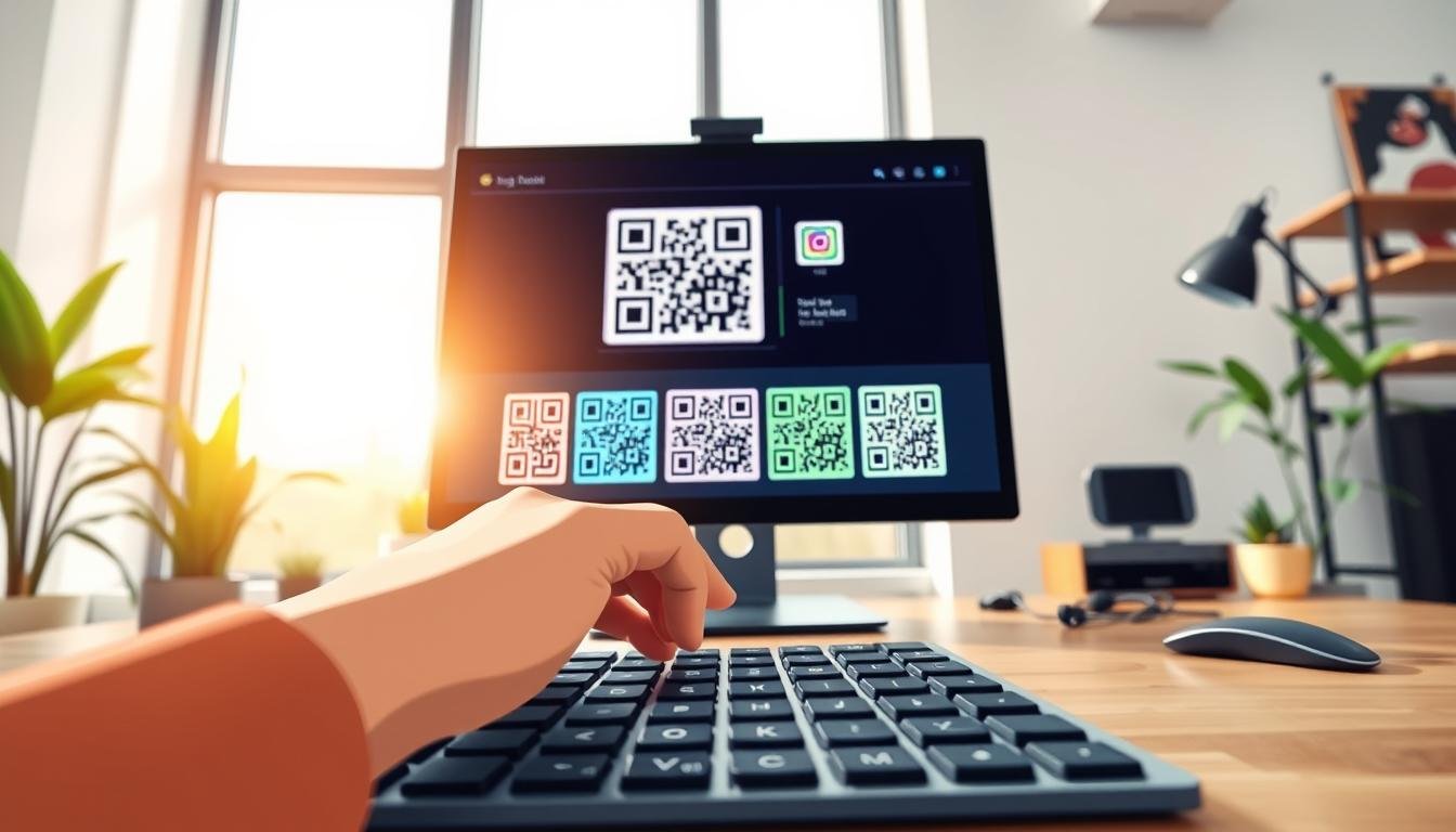 make a qr code generator