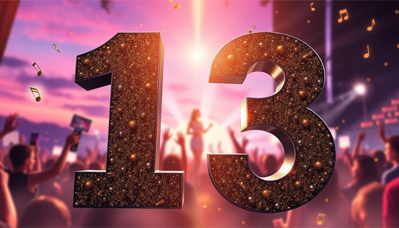 why is taylor swift's lucky number 13